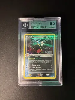 2004 POKEMON EX TEAM ROCKET RETURNS #36 DARK GYARADOS-REVERSE FOIL BGS 8.5 - Image 1