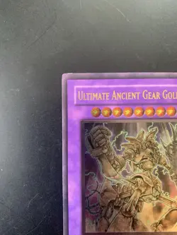 Yugioh Ultimate Ancient Gear Golem LODT-EN043 Ultimate Rare 1st Ed LP - Image 2