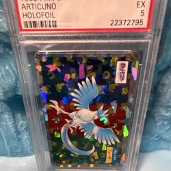 Pokemon TCG Articuno Japanese Topsun Holofoil #144 PSA 5 1995 Vintage - Image 2
