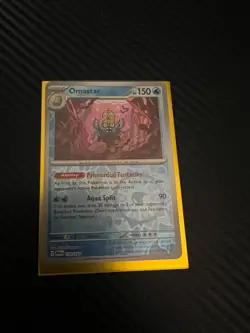 Pokemon TCG 151 Omastar 139/165 Reverse Holo - Image 1