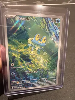 Pokemon Frogadier 089/086 Illustration Rare Holo NM - Image 2