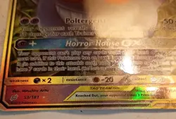 Pokemon TCG Gengar & Mimikyu GX 53/181 SM Team Up Holo Ultra Rare 240 HP ENG - Image 4