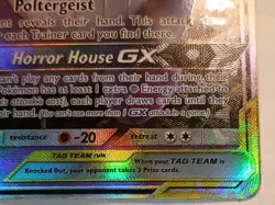 Pokemon TCG Gengar & Mimikyu GX 53/181 SM Team Up Holo Ultra Rare 240 HP ENG - Image 5