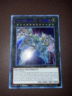 Yu-Gi-Oh! Divine Arsenal AA-Zeus - Sky Thunder -PHRA- Secret - 1st Edition NM! - Image 1