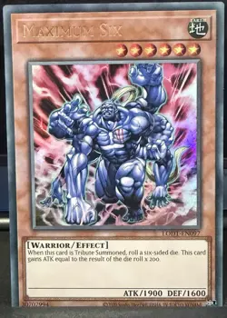 Yugioh! Maximum Six LODT-EN097 Ultra Rare Unlimited Edition - Image 1