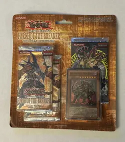 YU-GI-OH Force of the Breaker Special Edition 3 Booster Blister Pack FOTB - Image 1