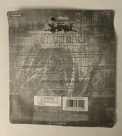 YU-GI-OH Force of the Breaker Special Edition 3 Booster Blister Pack FOTB - Image 2