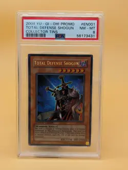 Yu-Gi-Oh! Total Defense Shogun CT1-EN001 PSA 8 NM-MT TCG - Image 1