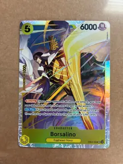 One Piece TCG Borsalino EB04-058 SR SP Adventure on Kami's Island English NM - Image 1