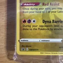 Pokemon TCG - Latias SWSH171 - Fusion Strike Prerelease Promo Card Sealed NM/M - Image 4