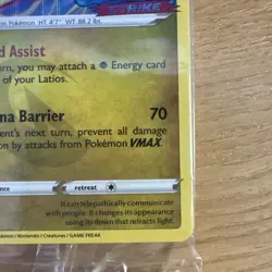 Pokemon TCG - Latias SWSH171 - Fusion Strike Prerelease Promo Card Sealed NM/M - Image 5