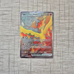 Team Rocket's Moltres ex 208/182 Ultra Rare Destined Rivals Pokemon TCG NM - Image 1