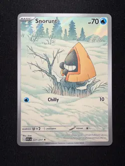 Pokemon TCG Snorunt 227/217 - Illustration Rare - Ascended Heroes - NM - Image 2