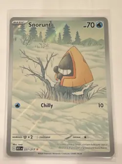 Snorunt Holo Illustration Rare ME: Ascended Heroes 227/217 NM Pokemon - Image 1
