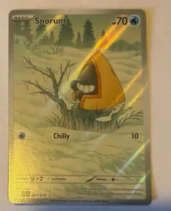 Snorunt 227/217 Ascended Heroes Illustration Rare Near Mint NM Condition - Image 1