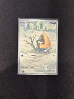Pokemon Snorunt 227/217 Me: Ascended Heroes Illustration Rare Holo - Image 1