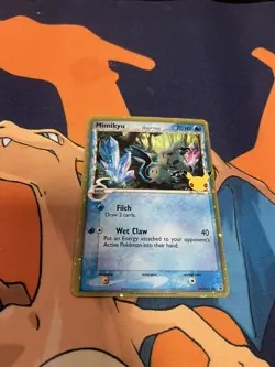 Pokemon Card Mimikyu Delta Species Holo LP SWSH: Sword & Shield Promo SWSH136 - Image 1