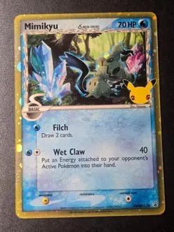Mimikyu (Delta Species) SWSH136 NM Sword & Shield Promo Holo Promo Pokemon - Image 1