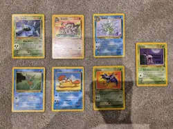 🔥 Pokemon Vintage Fossil Bundle x 7 Cards (No Duplicates) 🔥 - Image 1