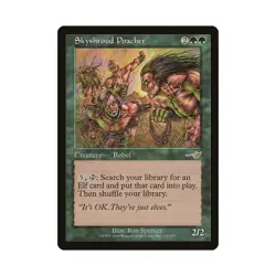 Skyshroud Poacher MTG Nemesis Rare LP Lightly Played Single Card - Image 1