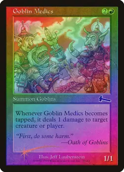 Goblin Medics FOIL Urza's Legacy NM Red Common MAGIC GATHERING CARD ABUGames - Image 1