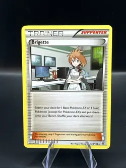 Pokemon Card Brigette Breakthrough Uncommon 134/162 Near Mint - Image 1