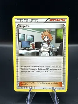 Pokemon Card Brigette Breakthrough Uncommon 134/162 Near Mint - Image 3