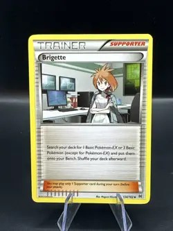Pokemon Card Brigette Breakthrough Uncommon 134/162 Near Mint - Image 4