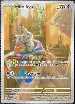 Mimikyu 075 Sv: Scarlet & Violet Promo Cards Holo - Pokemon Card - Image 1