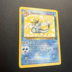 Vaporeon 28/64 Jungle Non Holo Rare MP Pokemon Card - Image 2