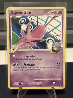 Espeon 18/111 SP Pokemon Card TCG HP -DMG CORNER - Image 1