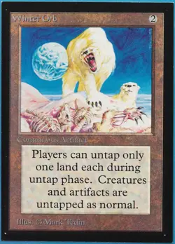 Winter Orb Collectors' Edition - International MINT Rare CARD (515618) ABUGames - Image 1