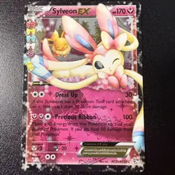 Sylveon EX RC21/RC32 Generations Radiant Collection Pokemon Card TCG Near Mint - Image 1
