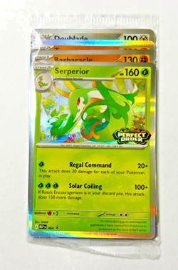 Pokemon Perfect Order Sealed STAFF 4 card SET Prerelease Promos Serperior NM - Image 1