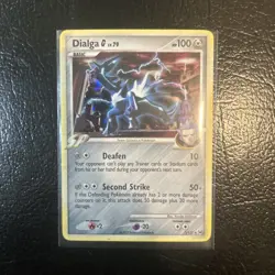 Dialga Lv.79 7/127 Pokemon Card Platinum Holo Rare 2009 Excellent - Image 1