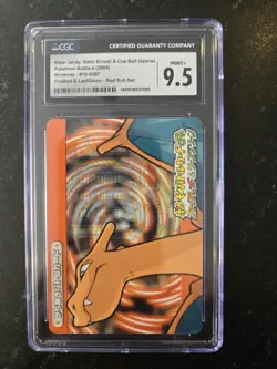 Pokemon Card E-Battle 2004 Biker Jordy Ernest Cue FR & LG Charizard #A007 - Image 1