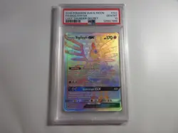PSA 10 Sigilyph GX Secret Rare Lost Thunder Pokemon Card - Image 1