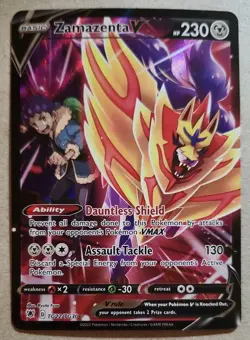 Zamazenta V - TG22/TG30 - Pokemon Astral Radiance Sword & Shield Card NM - Image 1