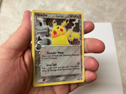 Pokemon Pikachu #35 Black Star Promo Holo Card Delta Species 2006 Vintage Rare - Image 1