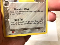 Pokemon Pikachu #35 Black Star Promo Holo Card Delta Species 2006 Vintage Rare - Image 5