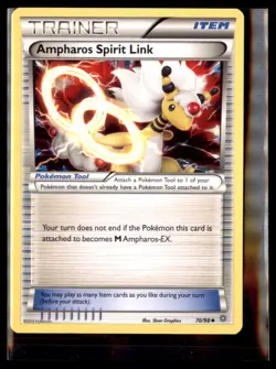 Pokemon Ampharos Spirit Link 70/98 Ancient 5 card lot Non Holo 5 card lot - Image 1