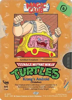 Krang's Android - Triskelion -Foil Near Mint MTG Secret Lair - Image 1