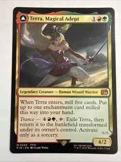 MTG Terra, Magical Adept Final Fantasy Regular #0245 - Image 1