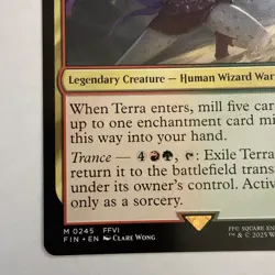 MTG Terra, Magical Adept Final Fantasy Regular #0245 - Image 5