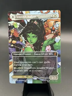 MTG Marvel Super Heroes, Jennifer Walters / She-Hulk 0328 - Borderless - Image 1