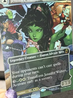 MTG Marvel Super Heroes, Jennifer Walters / She-Hulk 0328 - Borderless - Image 3