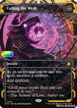 Culling the Weak EN [SOA - 27] - NM [Foil] TCG MTG - Image 1