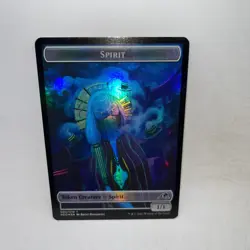 Spirit // Pilot Token Kamigawa Neon Dynasty Magic The Gathering Foil - Image 1
