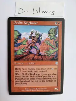 1x Goblin Ringleader Apocalypse MTG Great Condition - Image 1