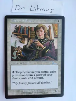 1x Mother of Runes Urza's Legacy Human Cleric MTG Great Condition - Image 1